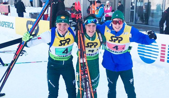 Biathlon: Didier Bionaz bronzo con la staffetta ai mondiali
