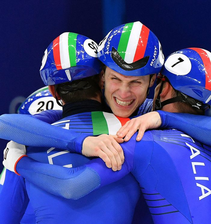 La staffetta (foto Mezzzelani)