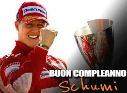 Buon compleanno Schumi, siamo con te