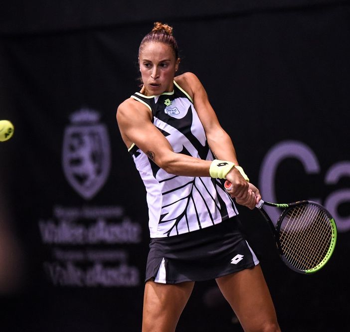 Martina Caregarp, nell'articolo Giulia Gatto (foto uff. stampa Courmayeur Ladies Open - Cassina Trophy)