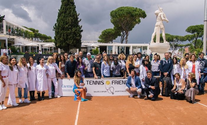 Tennis: Parata di vip per il ritorno di 'Tennis&amp;Friends-Salute e Sport'