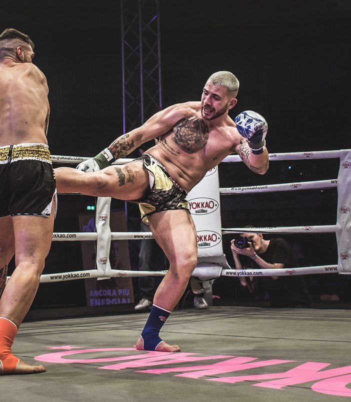 Michelo Mastromatteo in azione