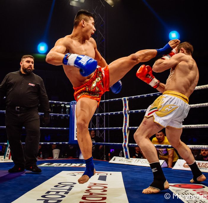 Thai: I Fighter thailandesi regalano uno spettacolo unico: Palaruffini in visibilio