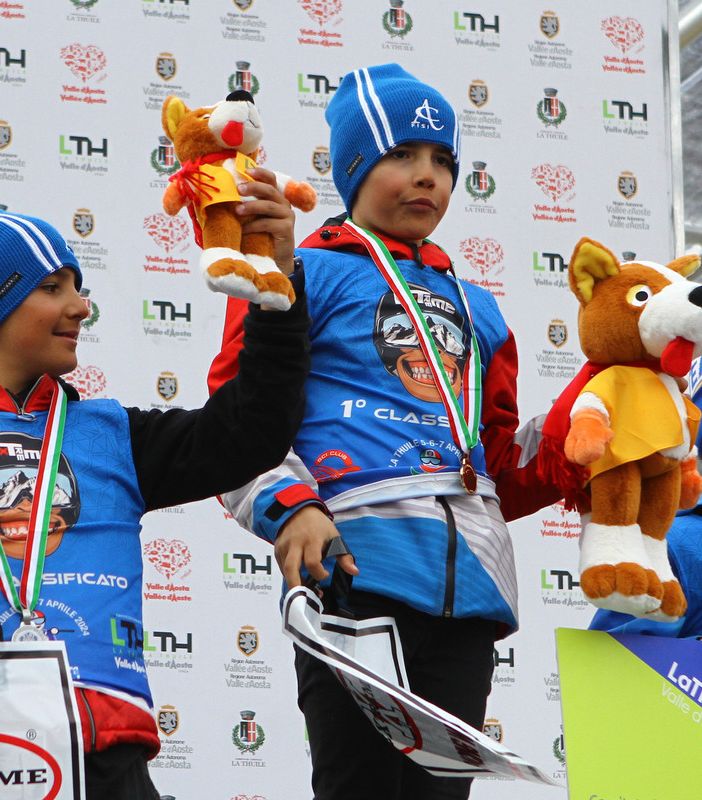 Sci Uno-due del Lecco nello slalom maschile Cuccioli 1