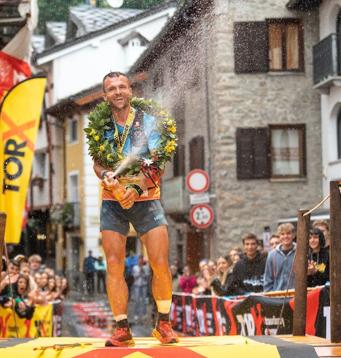 L'arrivo di Jonas Russi a Courmayeur