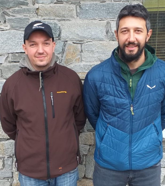 Michel Isabellon e Guido Dufour