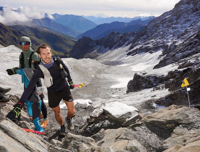 Virgile Vandewalle winner of TOR100 - Cervino-Monte Bianco with Volker Fohrmeister (2nd TOR450) - photo credits Nicola Biagetti - Zzam Agency - TorVdA
