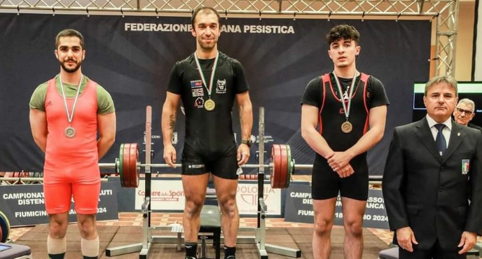 Pesistica: Alessandro Scordamaglia Campione Italiano Assoluto 2024