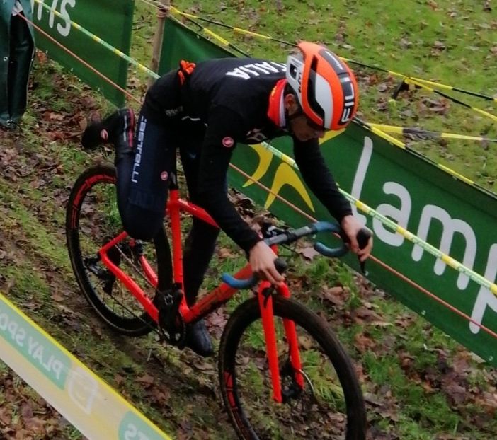 Ciclismo Filippo Agostinacchio ancora nella 'Top ten' nel Superprestige di Diegem