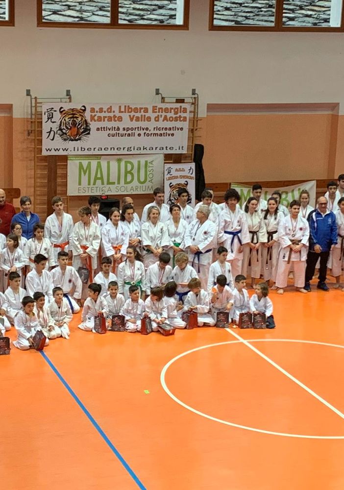 Arti Marziali: Grande festa per la &quot;Babbo Natale Cup&quot; organizzata dalla a.s.d. Libera Energia Karate