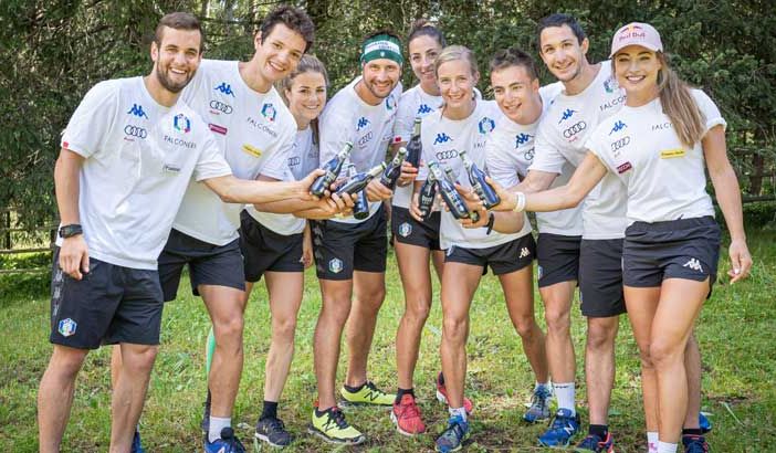 Biathlon: Didier Bionaz e Samuela Comola, Nicole Gontier, Federica Sanfilippo, Nicolò Betemps al raduno estivo
