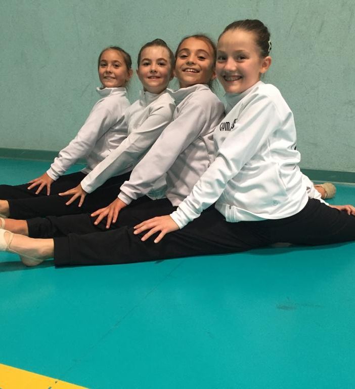 Sofia Falcicchio, Giada Seminara, Matilde Sistilli e Aline Léger