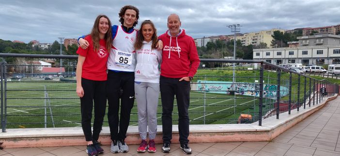 Valentina Cop, Gabriele Tesio, Eleonora Foudraz e Patrick Ottoz