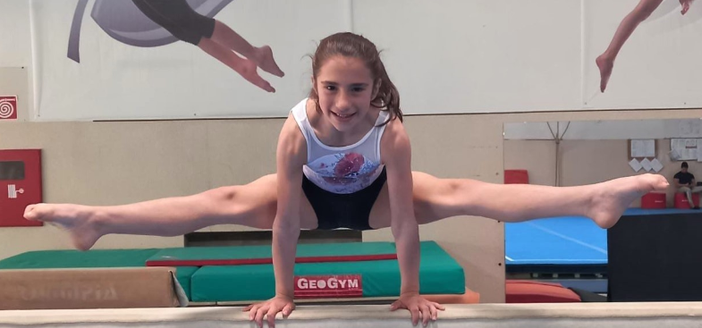 Ginnastica: Olimpia Aosta, Gaia Petrera ai Nazionali Gold Ginnastica: Olimpia Aosta, Gaia Petrera ai Nazionali Gold