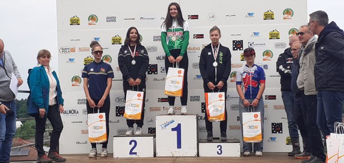 Ciclismo: Elisa Giangrasso e Raphael Tremblan brillano a Front