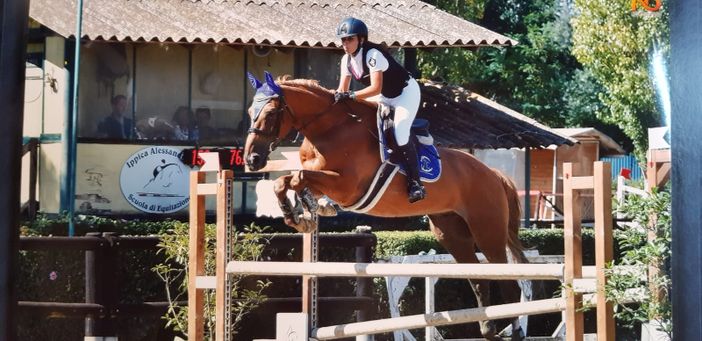 Equitazione: Buon piazzamento per Iris Cirelli Rini Equitazione: Buon piazzamento per Iris Cirelli Rini