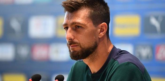 Francesco Acerbi (le immagini sono prodotte e distribuite dalla FIGC Credits: Getty for Figc) Francesco Acerbi (le immagini sono prodotte e distribuite dalla FIGC Credits: Getty for Figc)
