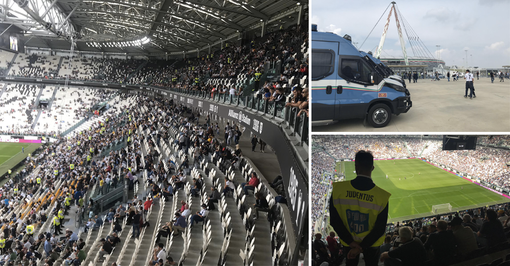 Famiglie e silenzio, cronaca di una partita in curva all’Allianz Stadium. Senza gli ultrà Famiglie e silenzio, cronaca di una partita in curva all’Allianz Stadium. Senza gli ultrà