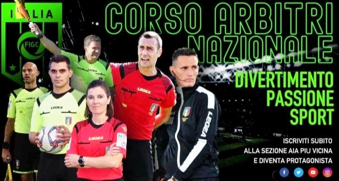Calcio: Corso arbitri sezione Aia Valle d'Aosta aperte iscrizioni