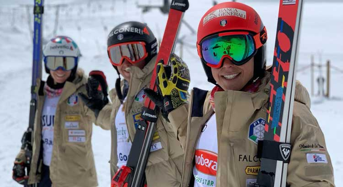 Sci: Nel gigante di Kranjska Gora Brignone ottava e mantiene pettorale rosso Sci: Nel gigante di Kranjska Gora Brignone ottava e mantiene pettorale rosso