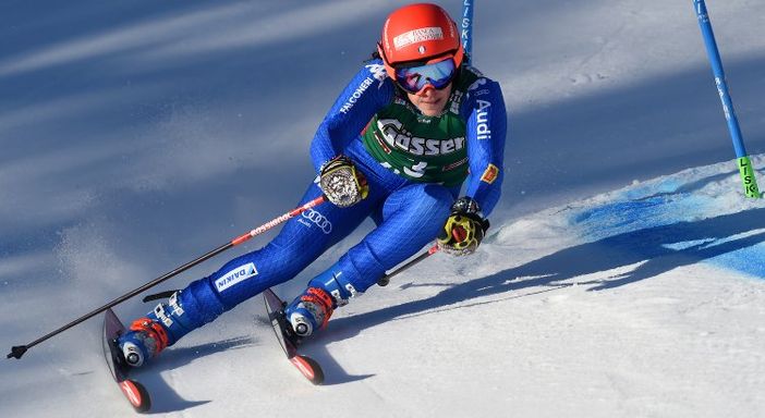 Olimpiadi: Federica Brignone si allena sulle nevi di PyeongChang Olimpiadi: Federica Brignone si allena sulle nevi di PyeongChang