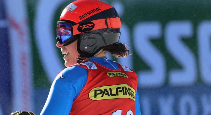 Sci: Brignone vice e sprizza gioia da tutti i pori