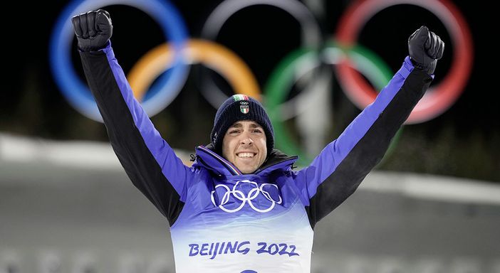 Federico Pellegrino argento a Pechino 2022 nella 15 km sprint