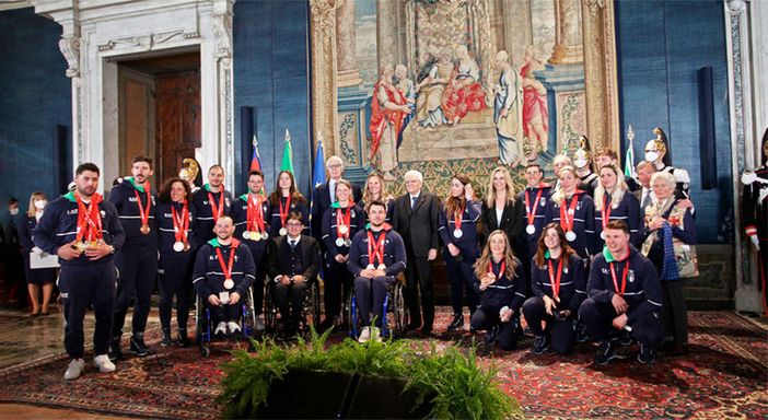 I medagliati di Pechino 2022 al Quirinale. Mattarella: “Avete onorato la bandiera”