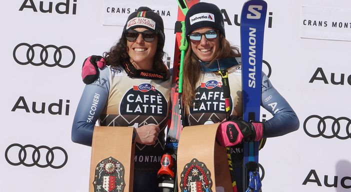 BRIGNONE E BASSINO, COPPIA DA PODIO! Federica seconda e Marta terza nel superG di Crans Montana BRIGNONE E BASSINO, COPPIA DA PODIO! Federica seconda e Marta terza nel superG di Crans Montana