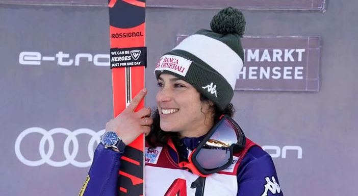 Brignone e le azzurre, dal successo di Crans Montana al week-end italiano di La Thuile. La settimana della Valanga Rosa Brignone e le azzurre, dal successo di Crans Montana al week-end italiano di La Thuile. La settimana della Valanga Rosa