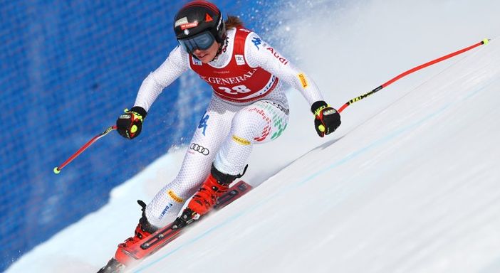 Nadia Delago in azione