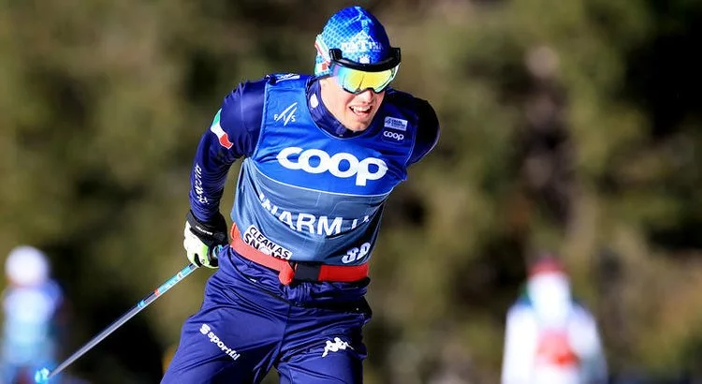 Fondo: De Fabiani torna tra i migliori dieci nella prova d'inseguimento a Nove Mesto