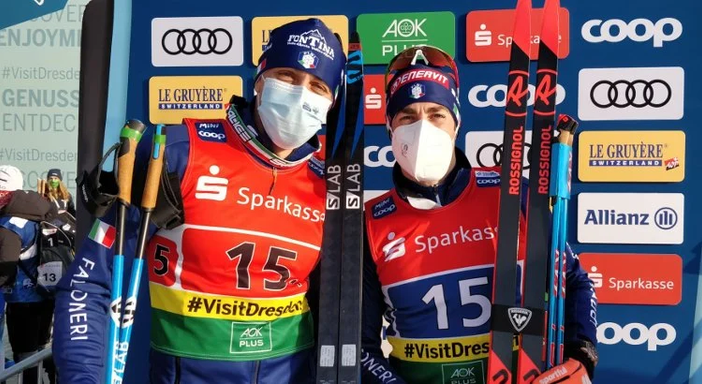 Federico Pellegrino e Francesco De Fabiani