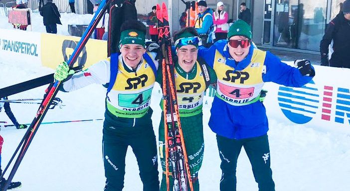 Biathlon: Didier Bionaz bronzo con la staffetta ai mondiali