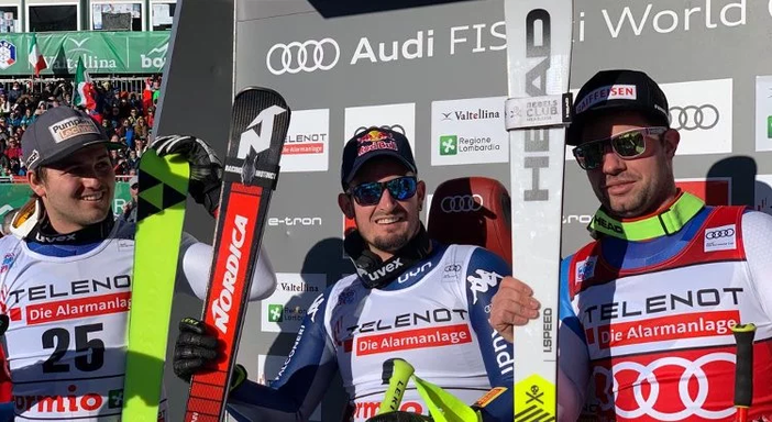 Sci: Bormio di nuovo ai piedi di Dominik Paris Sci: Bormio di nuovo ai piedi di Dominik Paris