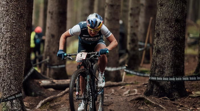 La campionessa statunitense Evie Richards La campionessa statunitense Evie Richards