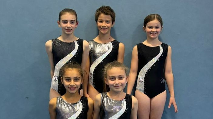 Ginnastica AF: Le giovanissime Silver Olimpia Aosta a biella per il campionato di squadra Ginnastica AF: Le giovanissime Silver Olimpia Aosta a biella per il campionato di squadra