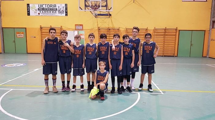 Basket: U14, Eteila travolto dai piemontesi dell'Auxilium