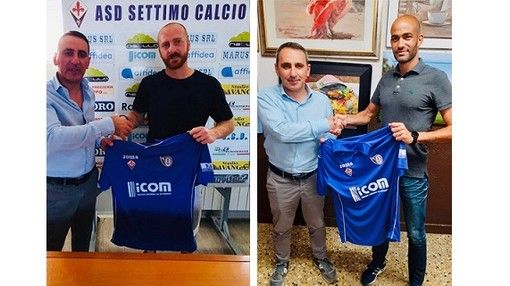 Rignanese e Grancitelli alla firma con il Settimo Rignanese e Grancitelli alla firma con il Settimo