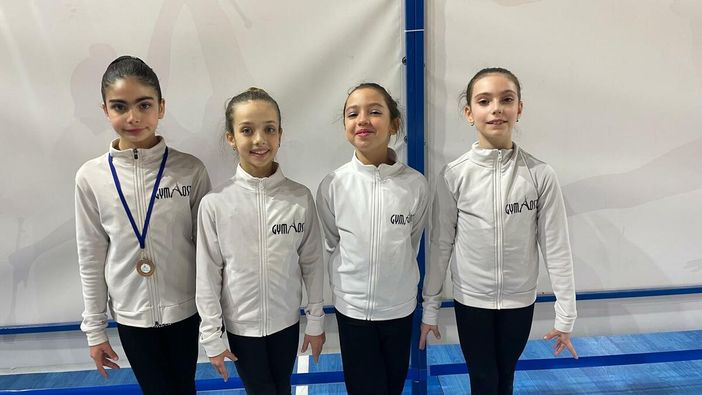 da sinistra Sara Maria Balia, Amanda Girasole, Jada Lodi, Noomi Liporace