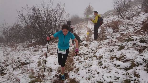 Denise Alleyson vincitrice Km Verticale Ingria Arbella (foto Roletti)