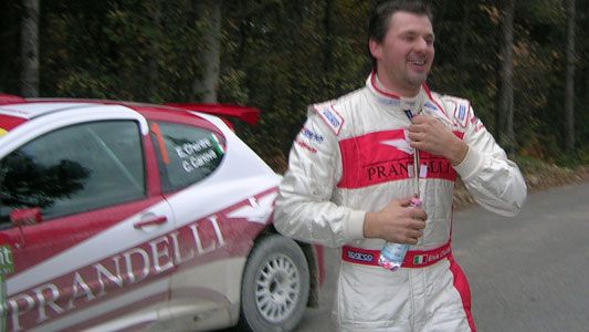 Elwis Chentre a caccia del podio al Rally di Alba