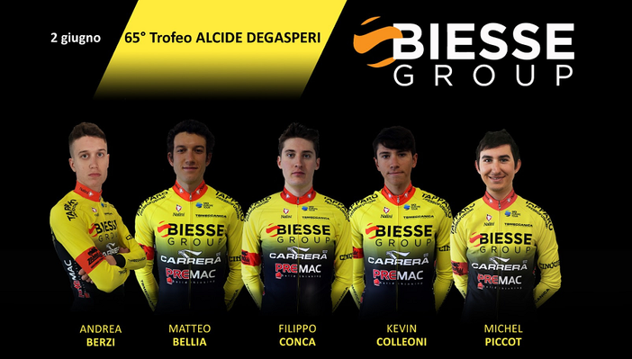 Ciclismo: Michel Piccot al Trofeo Alcide De Gasperi