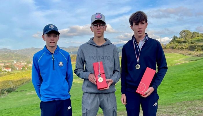 Alessandro e Federico Subet, a destra Mathias Sciocchetti Bois Alessandro e Federico Subet, a destra Mathias Sciocchetti Bois