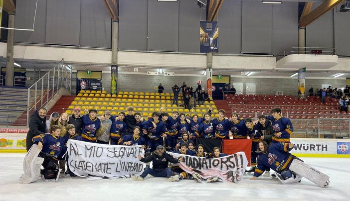 Hockey ghiaccio: I leoni U17 pronti per la gara 2 di martedì