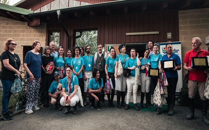 La squadra Avres Onlus al completo