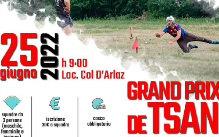 Tsan VDA: ritorna il Grand Prix in Località Col D'Arlaz Tsan VDA: ritorna il Grand Prix in Località Col D'Arlaz