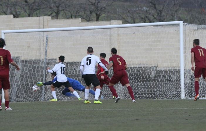 Attaccanti del VdA in un'azione di gioco (immagine di repertorio) Attaccanti del VdA in un'azione di gioco (immagine di repertorio)