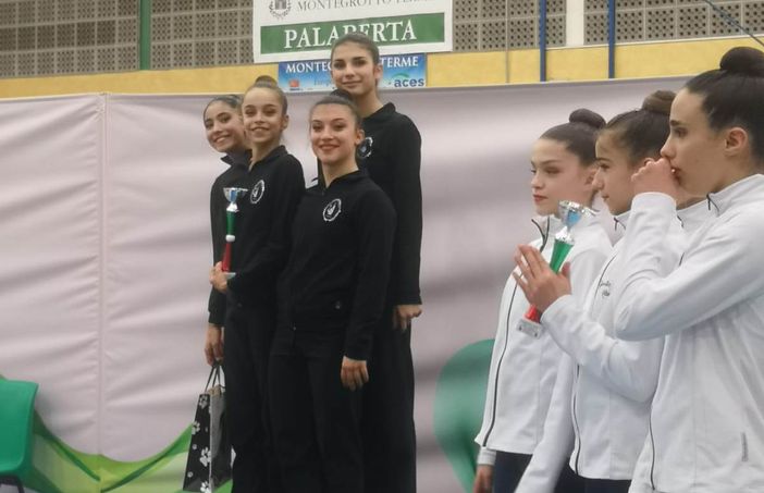 Ginnastica: Straordinarie Sofia Righi e Alessia Toscano Ginnastica: Straordinarie Sofia Righi e Alessia Toscano