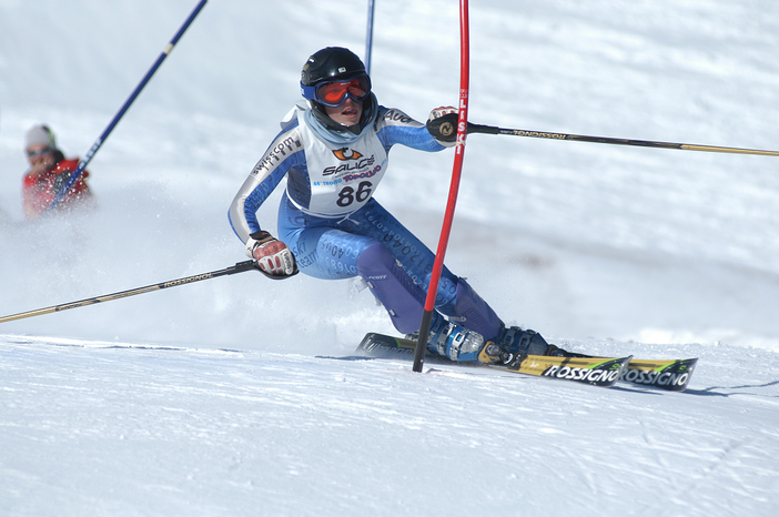 Una giovanissima e promettente Federica Brignone